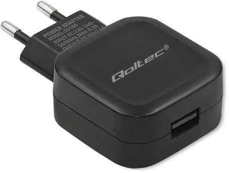 QOLTEC 50180 kintamosios srovės adapteris 12 W 5 V 2,24 A USB