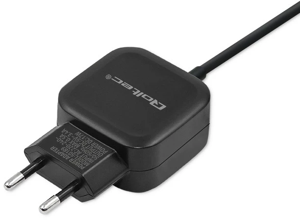 QOLTEC 50189 kintamosios srovės adapteris 17W 5V 3.4A USB + Micro USB