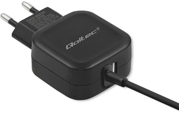 QOLTEC 50189 kintamosios srovės adapteris 17W 5V 3.4A USB + Micro USB
