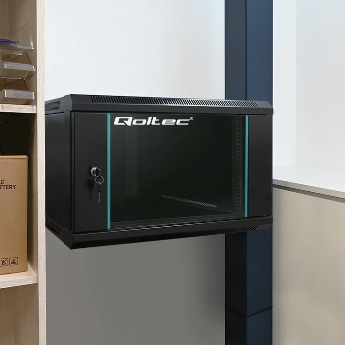 QOLTEC 54464 Rack spintelė 19 colių 12U 600x635mm