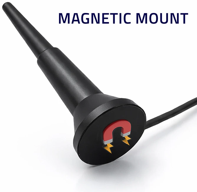 4G LTE antena su magnetiniu pagrindu - 5dBi - Qoltec 57058