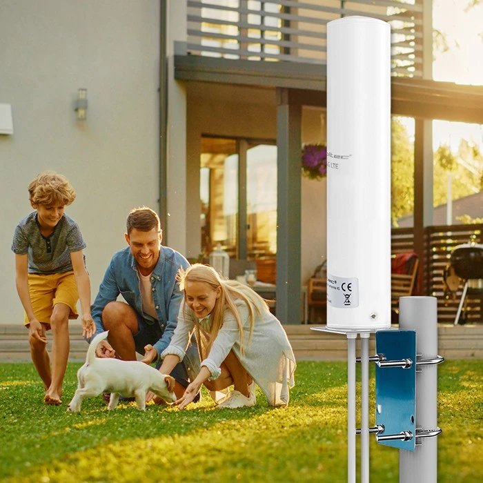 Qoltec Antena 4G LTE DUAL | 12dBi | įvairiakryptis | lauke