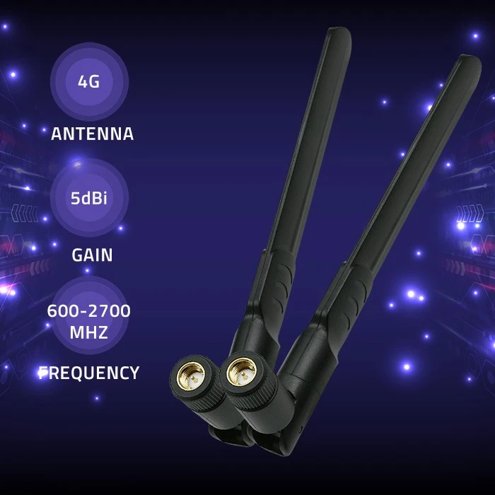 Qoltec Antena 4G LTE DUAL | 5dBi | įvairiakryptis | išorės