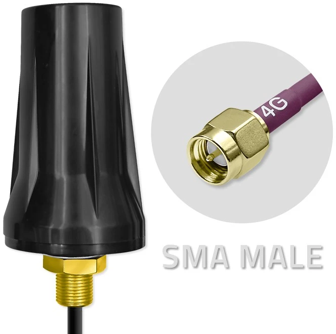 Antenos - Qoltec 57042 4G LTE Dual 7dBi Omnidirekcinė
