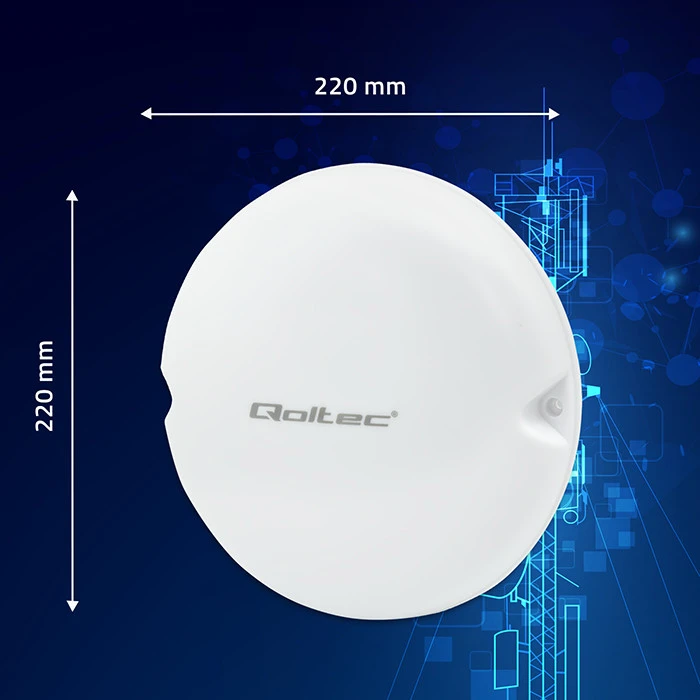 Antenos 5g lte lubinės 5dbi 50w vidaus Qoltec