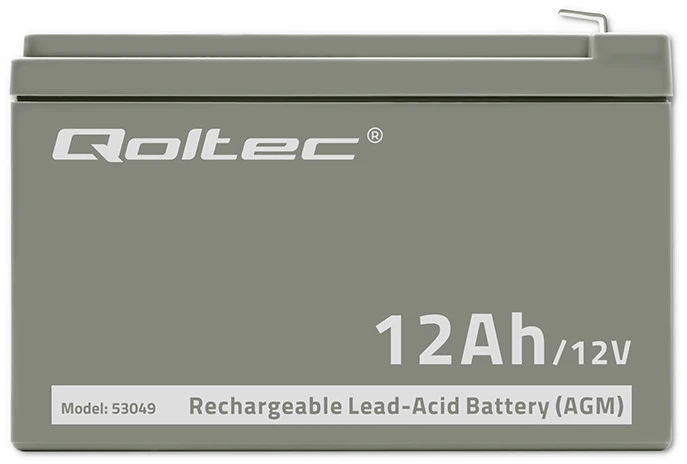 QOLTEC AGM baterija 12V 12Ah