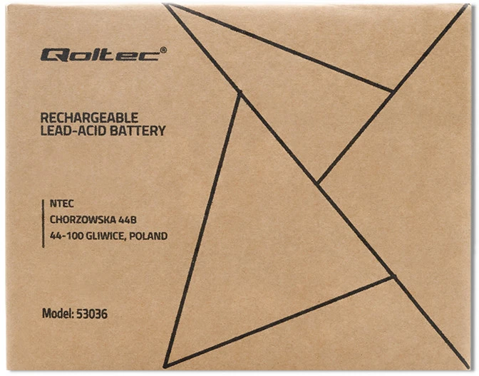 QOLTEC 53036 Qoltec Baterija AGM 12V