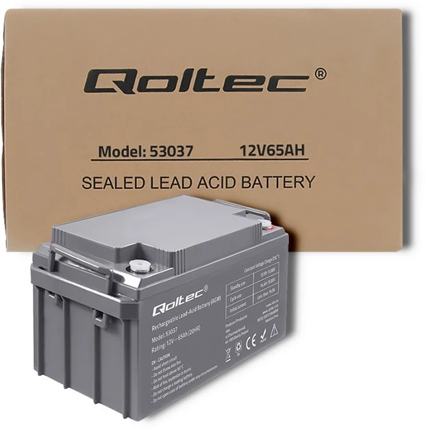 QOLTEC 53037 Qoltec Baterija AGM 12V