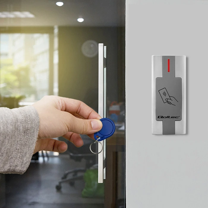 QOLTEC 52446 Proximity kortelė ir raktų pakabuko skaitytuvas