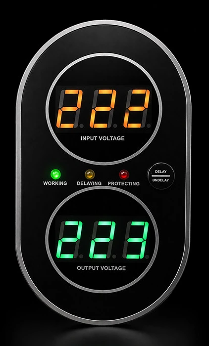 Qoltec automatinis įtampos stabilizatorius AVR 3000VA 1800W kompaktiškas toroidinis transformatorius