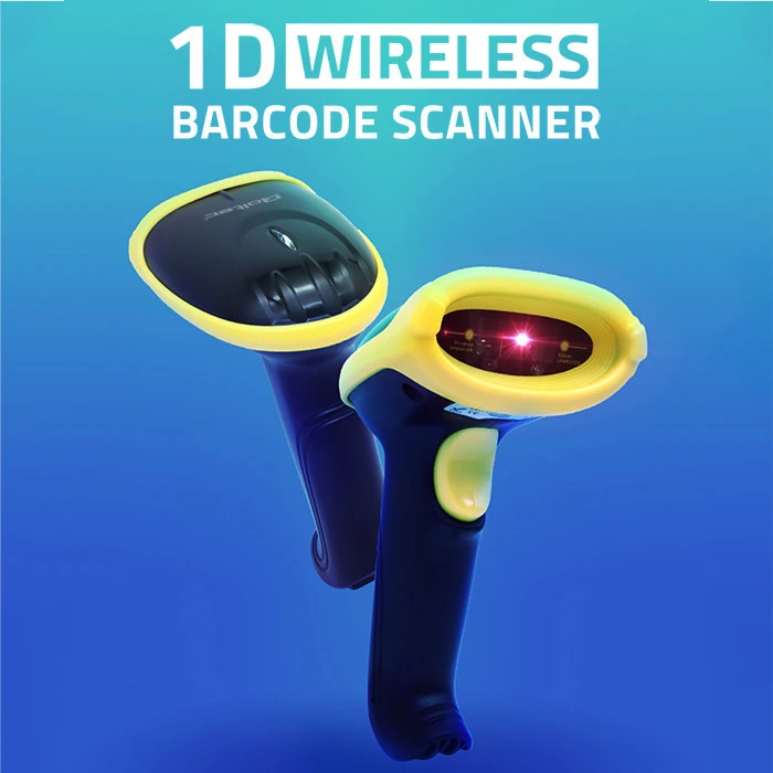 Qoltec belaidis 1D lazerinis skeneris | 2,4 GHz