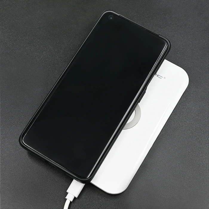 QOLTEC 51842 Qoltec indukcinis belaidis įkroviklis | Qualcomm QuickCharge 3.0 | 10W | baltas