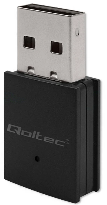 QOLTEC Wireless Mini Bluetooth USB WiFi adapteris