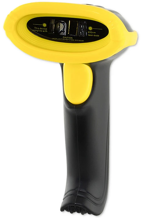 QOLTEC 50867 Barcode scanner 1D 2D USB Juodas