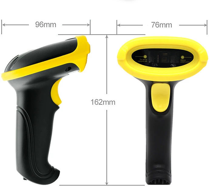 QOLTEC 50860 Barcode reader 1D USB