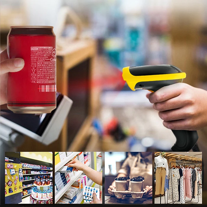 QOLTEC 50860 Barcode reader 1D USB