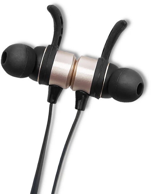 QOLTEC 50842 BT 5.0 JL sports belaidės ausinės magnetic microphone Juodas