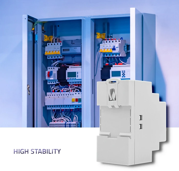 Qoltec DIN bėgio maitinimo šaltinis | 60W | 24V | 2,5A | Pilka