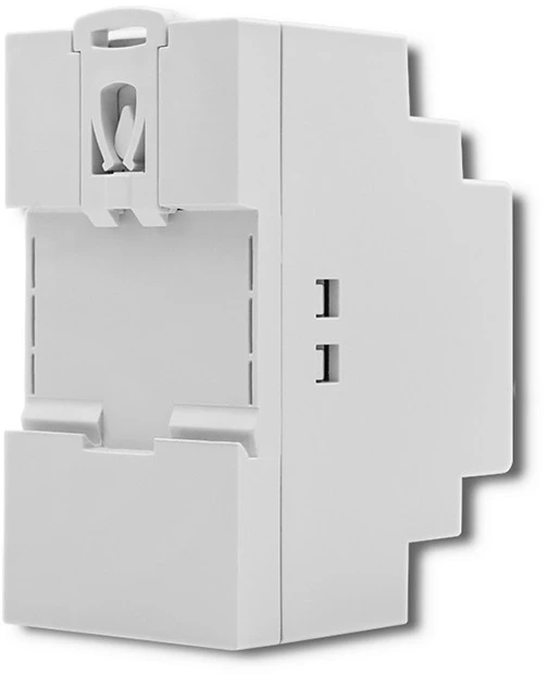 Qoltec DIN bėgio maitinimo šaltinis | 60W | 24V | 2,5A | Pilka