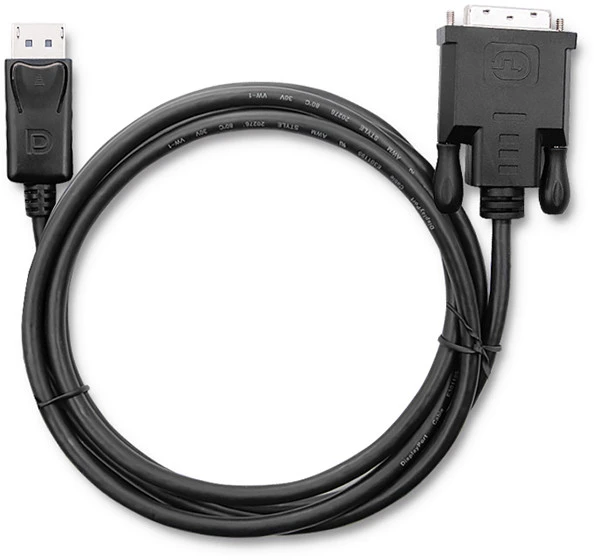 QOLTEC 50364 DisplayPort Cable DVI 24+1 male 1,8m