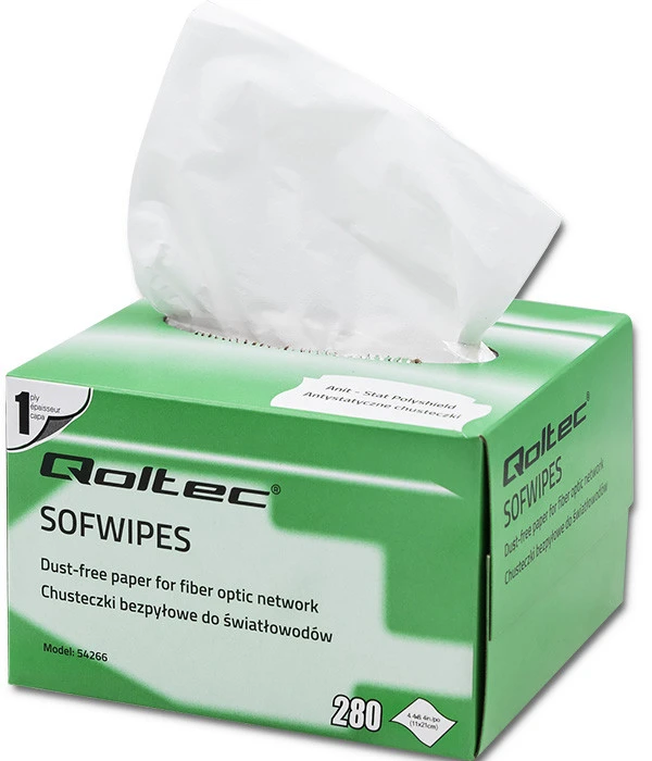 QOLTEC 54266 Qoltec Dustless servetėlės šviesolaidžiams