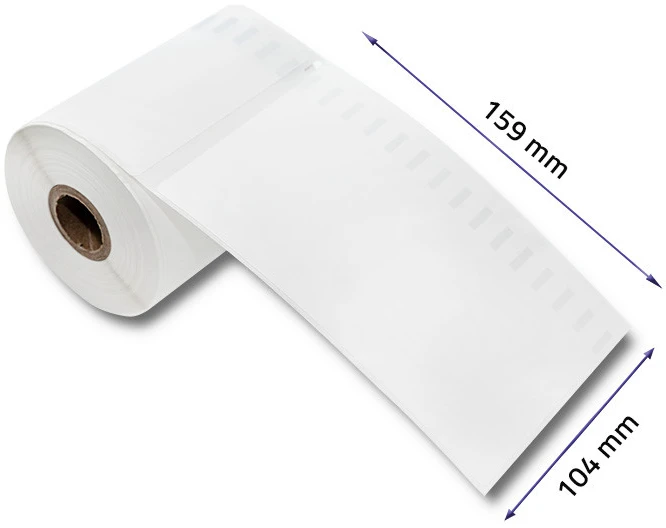 QOLTEC 50755 Labels for DYMO 4XL / S0904980 / 104 x 159 mm / 220 pcs