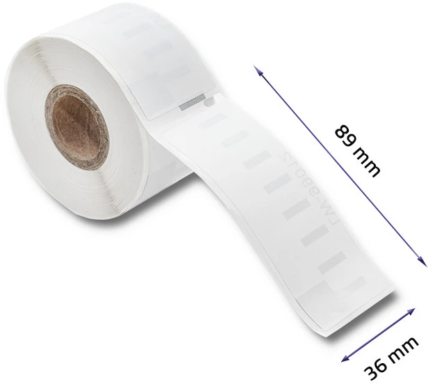QOLTEC 50754 Labels for DYMO LW-99012 / S0722400 / 36 x 89 mm / 260 pieces