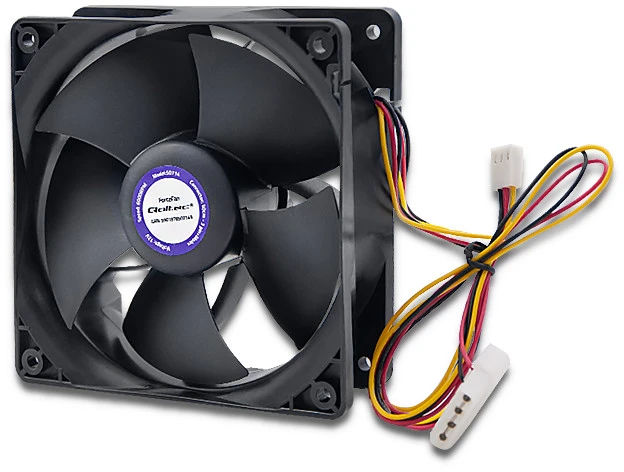 QOLTEC 50714 ForceFan 6000 RPM ventiliatorius 120mm 12V