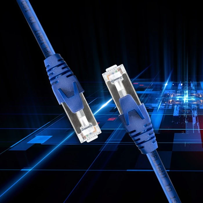 Qoltec FTP kabelis CAT6 2xRJ45 3m auksuotas ekranuotas