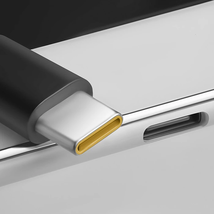 Išorinis Įkroviklis - Qoltec 52385 GaN POWER PRO - 1xUSB-C - 45W Juoda
