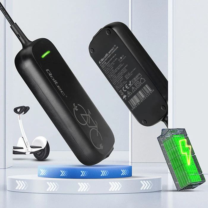 Elektrinio dviračio įkroviklis Qoltec 50332 36V 42V 2A