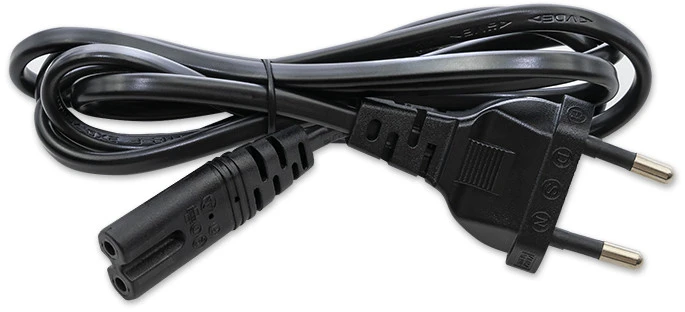 Qoltec 52613 Elektrinio dviračio įkroviklis 36 V | 42 V | 2 A | Bosch 3 kontaktų kištukas + maitinimo laidas