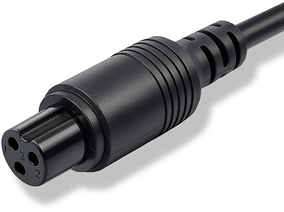 Qoltec greitas įkroviklis elektriniam dviratiui 36V 42V 2A GX12-3Pin su maitinimo kabeliu
