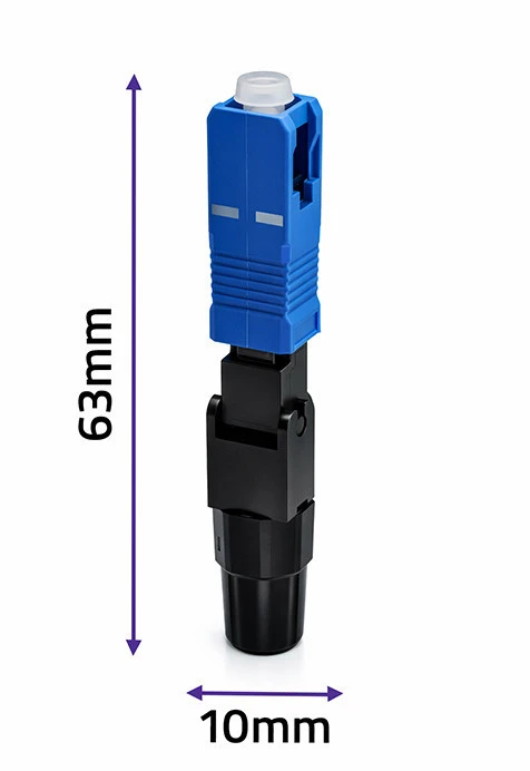 Qoltec greitas SC/UPC jungtis | Singlemode | 3.0mm