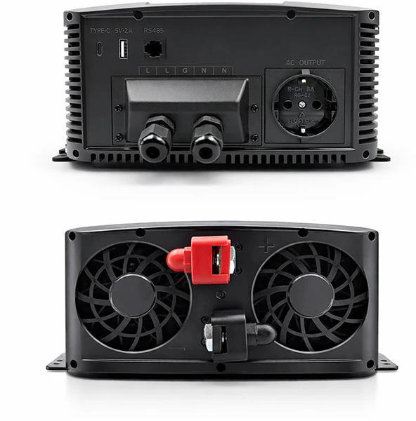 Qoltec Pure Sine Wave | 12V na 230V | 3000/6000W