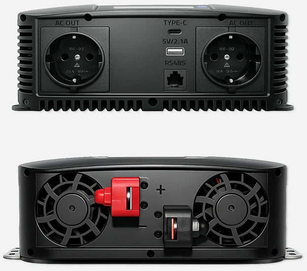 Qoltec Pure Sine Wave | 12V na 230V | 2500/5000W