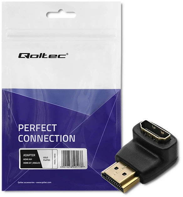 Qoltec HDMI adapteris A vyr. – A mot. kampuotas