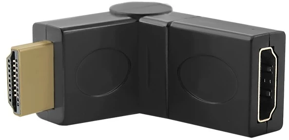 QOLTEC 50516 Qoltec Adapteris HDMI kištukas / HDMI lizdas (kampinis / pasukamas)