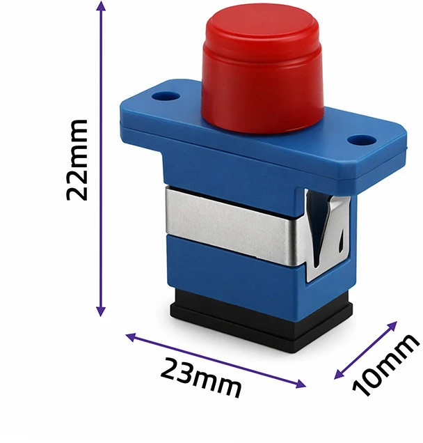 Qoltec Hibridinis optinio pluošto adapteris SC/UPC - ST/UPC Simplex Multimode
