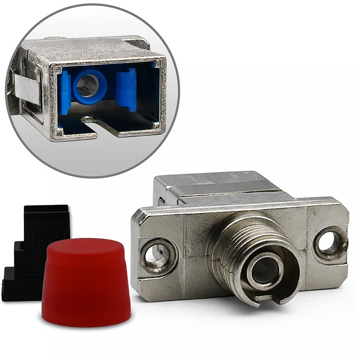 Qoltec Hibridinis optinio pluošto adapteris SC/UPC - FC/UPC Simplex Multimode