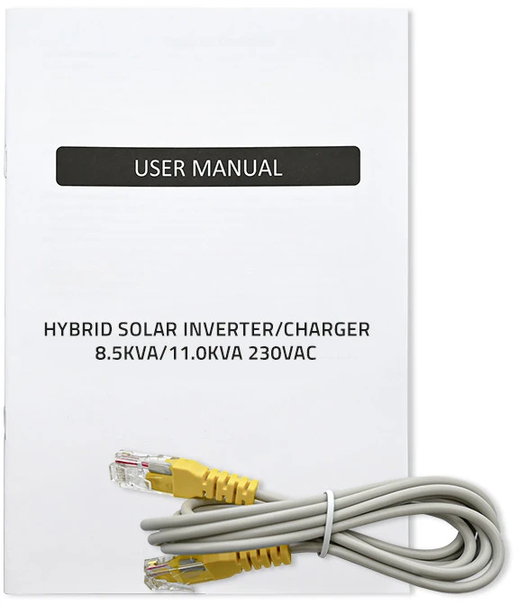 Qoltec Off-Grid 11000W 160A 48V hibridinis saulės inverteris