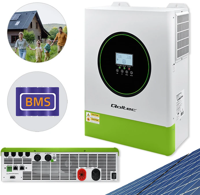 Qoltec Off-Grid 11000W 160A 48V hibridinis saulės inverteris