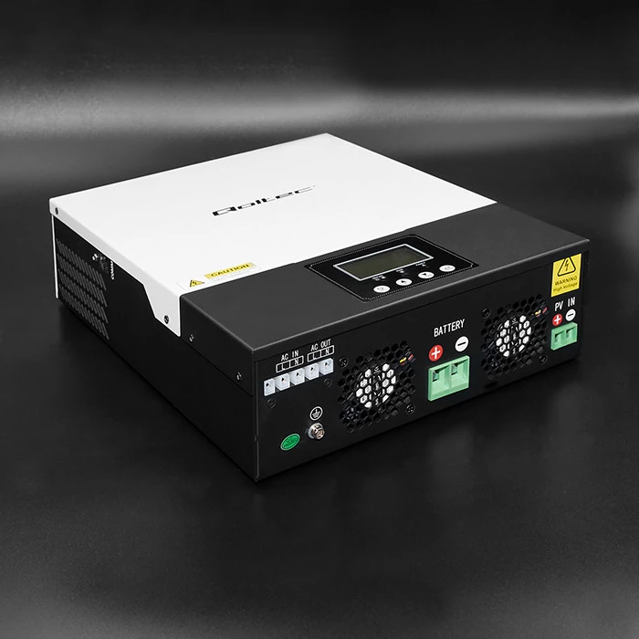 QOLTEC 53875 hibridinis saulės energijos keitiklis išjungtas iš tinklo 1,5 kW 80A MPPT sinusas