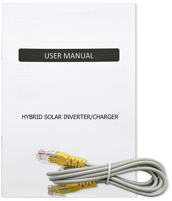 Qoltec Off-Grid 6200W 120A 48V hibridinis saulės inverteris