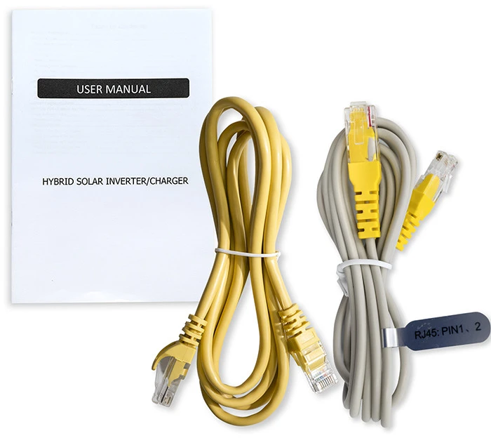 Modulinis hibridinis saulės inverteris Qoltec 53861 Off-Grid 6200w 120a 48v