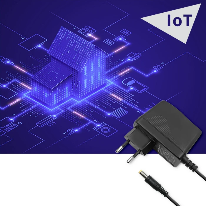 QOLTEC 51023 Prijunkite maitinimo šaltinį 24W 12V 2A 5,5x2,5