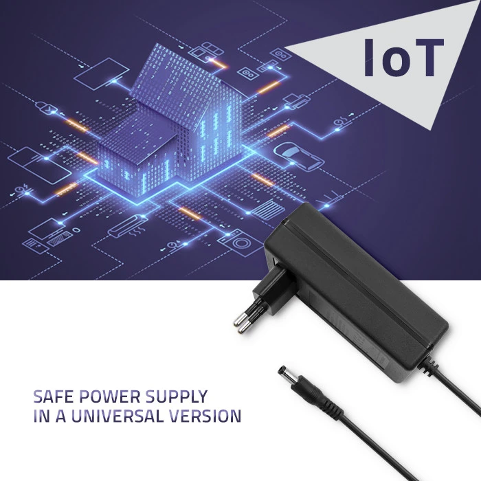 QOLTEC 50781 Kištukinis maitinimo šaltinis 25W 5V 5A 5,5x2,5