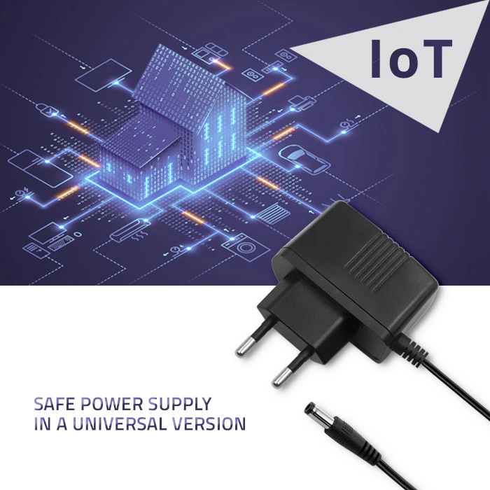 QOLTEC 50784 Kištukinis maitinimo šaltinis 7,5W 7,5V 1A 5,5x2,1