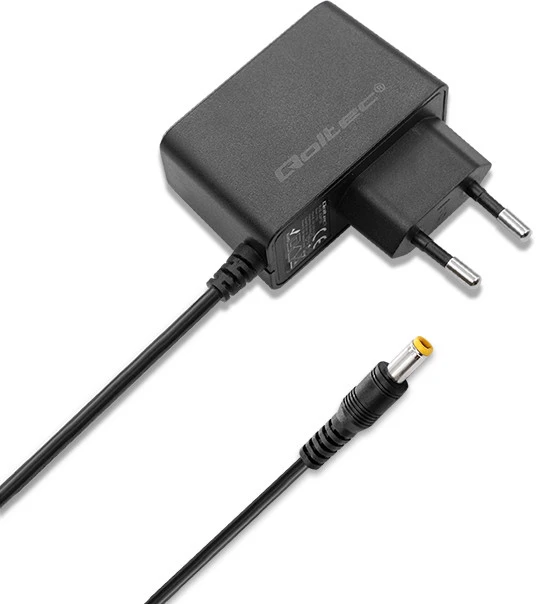 QOLTEC 52418 Kištukinis maitinimo adapteris PREMIUM 15W / 15V / 1A / 5,5x2,5