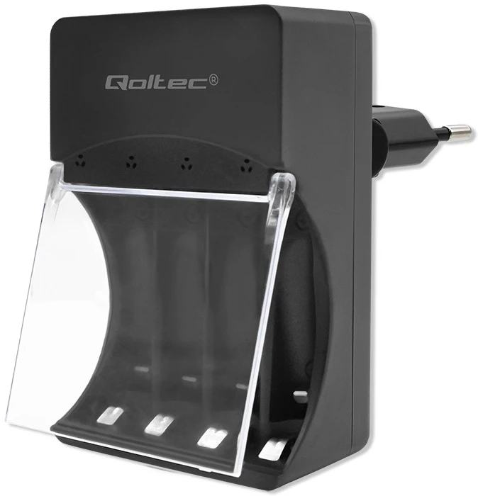 Įkroviklis - Qoltec 50653 Ni-MH R03/AAA R6/AA 1.2V